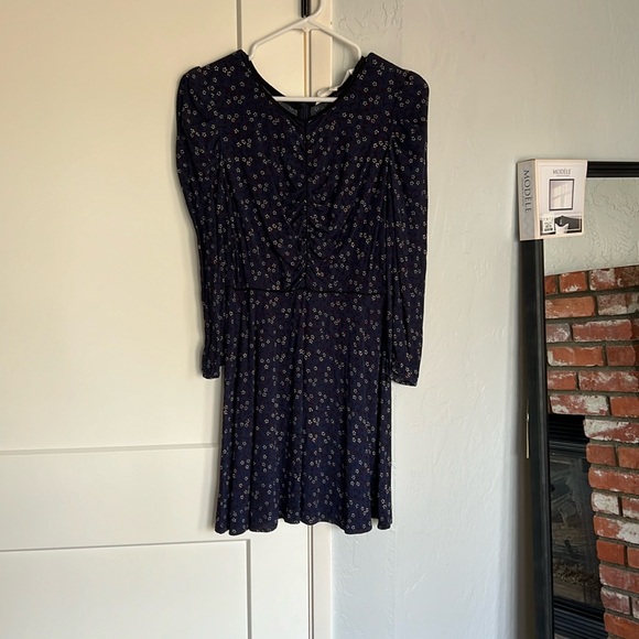 Veronica Beard floral long sleeve mini dress - Picture 1 of 4